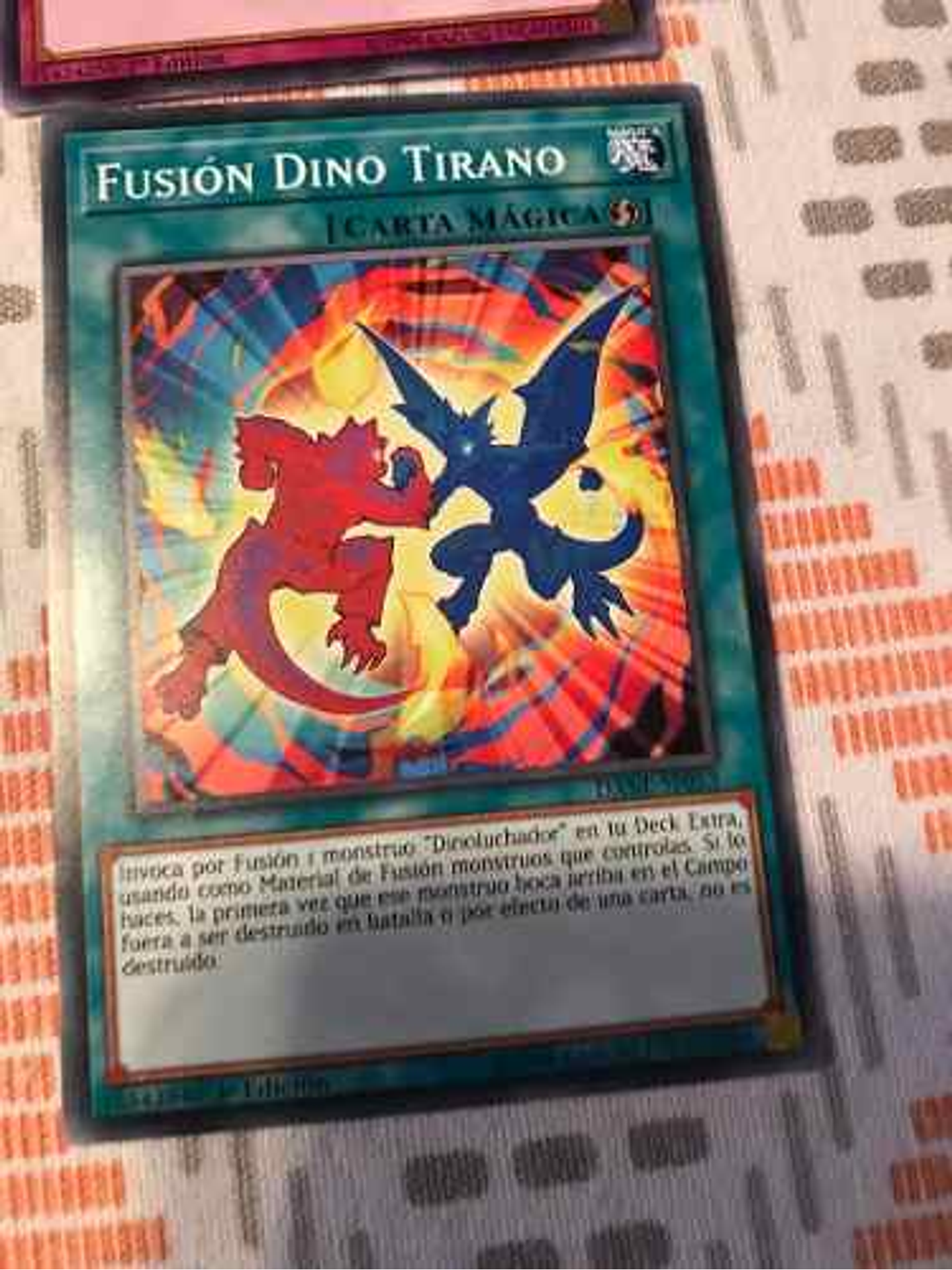 Tyrant Dino Fusion - dane-en053 - Common 1st Edition 1