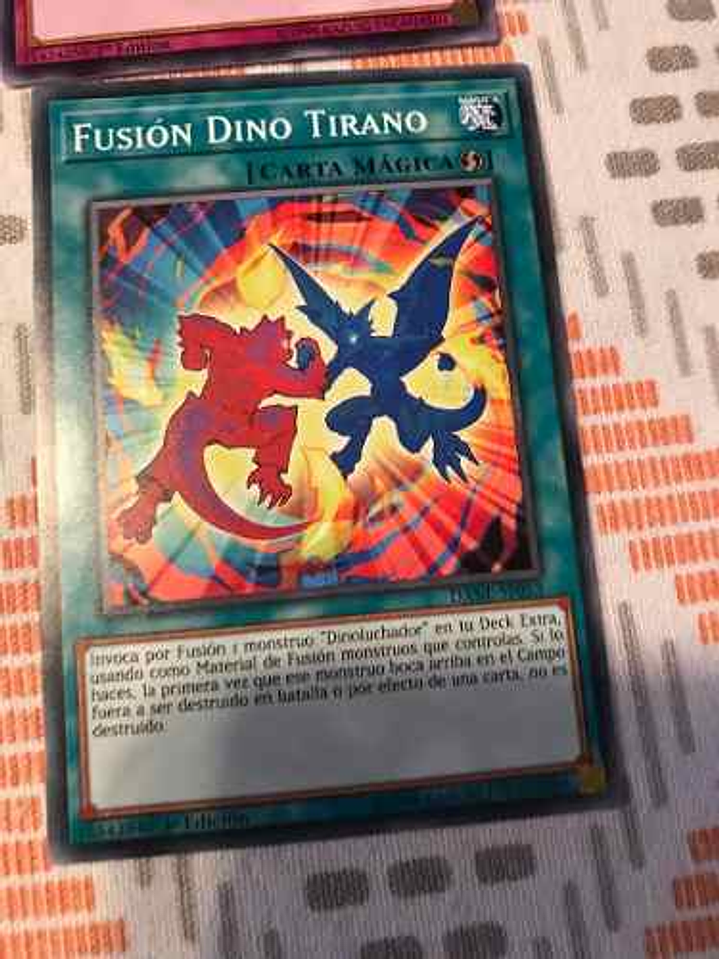 Tyrant Dino Fusion - dane-en053 - Common 1st Edition 1