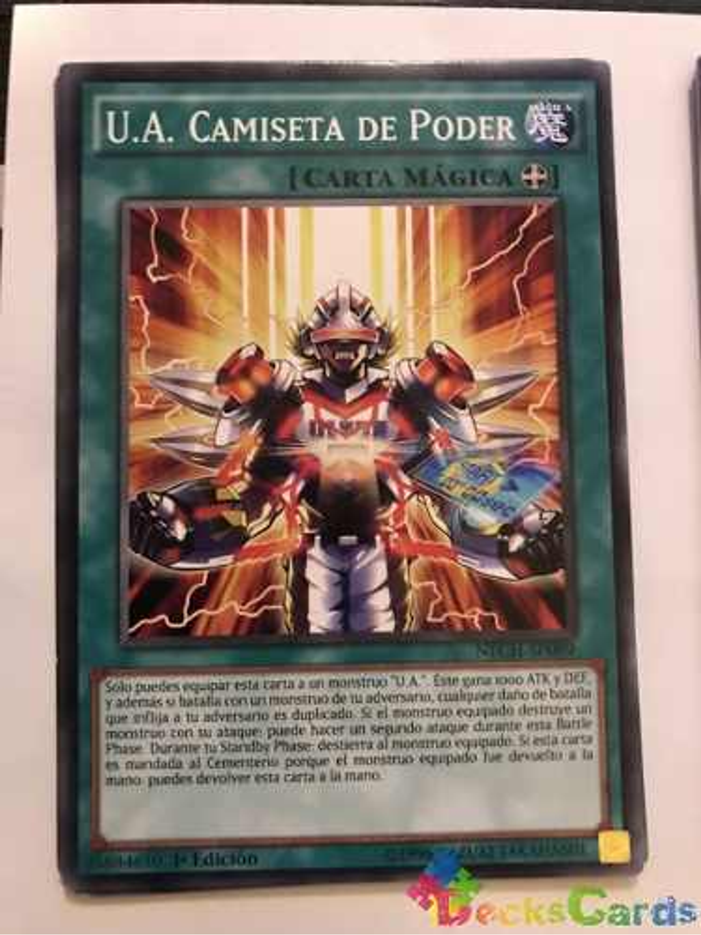 U.a. Powered Jersey - nech-en089 - Common 1st Edition 1