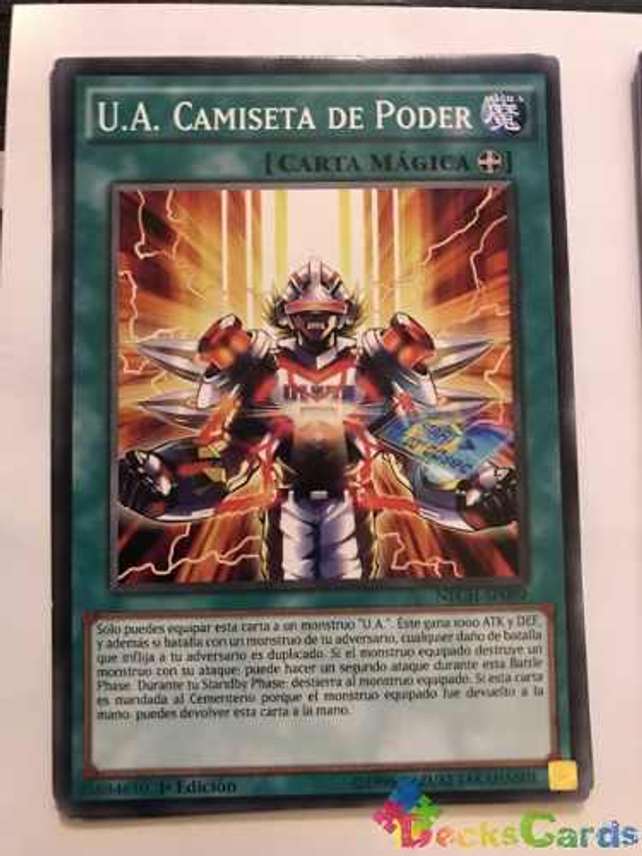 U.a. Powered Jersey - nech-en089 - Common 1st Edition 1