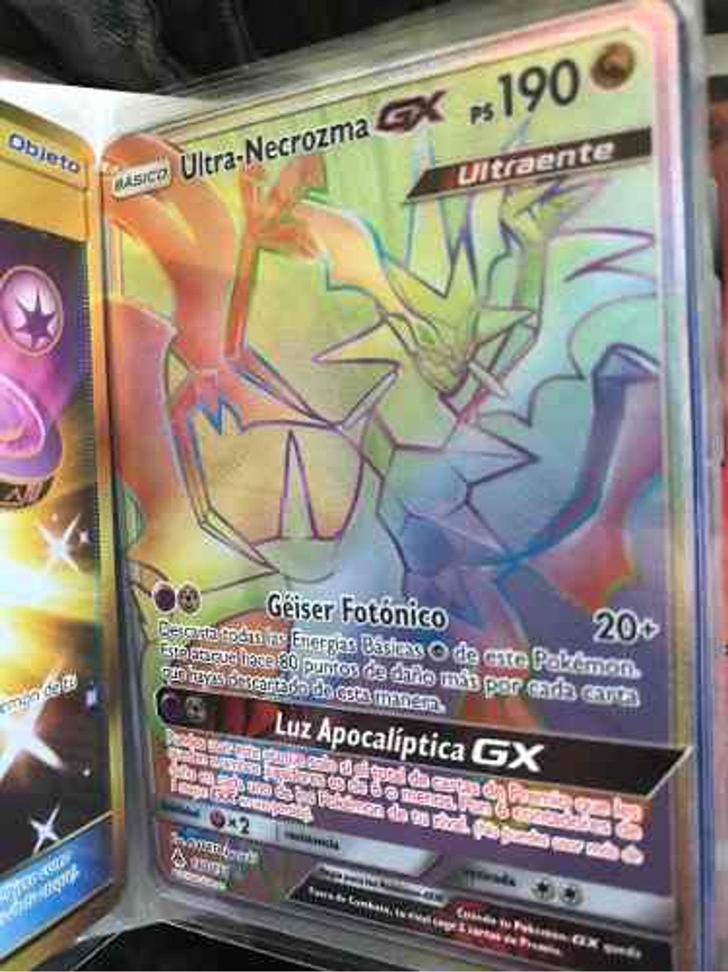 Ultra Necrozma Gx - 140/131 - Hyper Rare 1