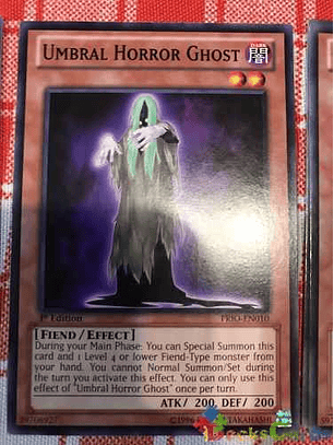 Umbral Horror Ghost - prio-en010 - Common 1st Edition