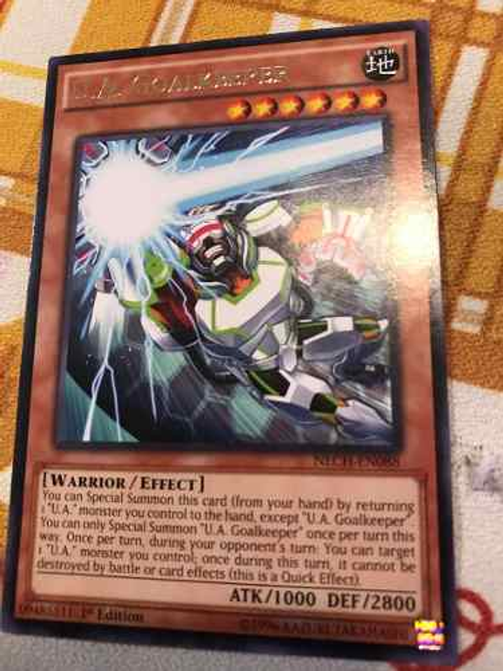 U.a. Goalkeeper - nech-en088 - Rare 1st Edition 2