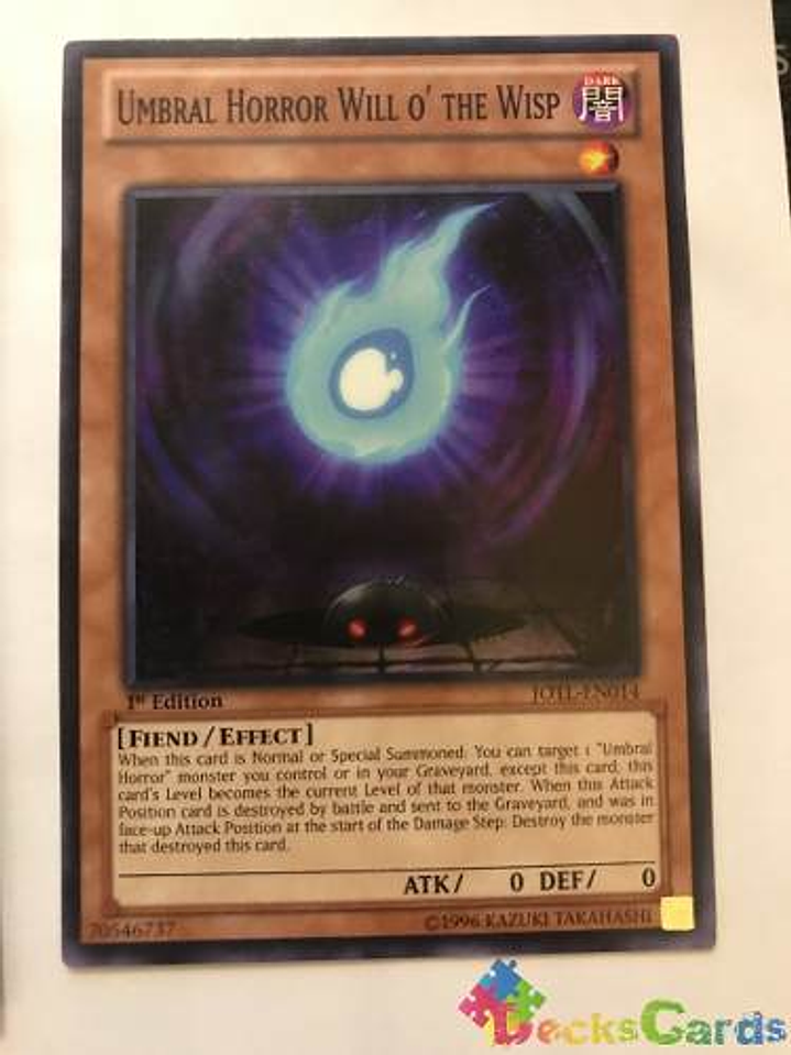 Umbral Horror Will o' the Wisp - JOTL-EN014 - Common 1st Edition 1