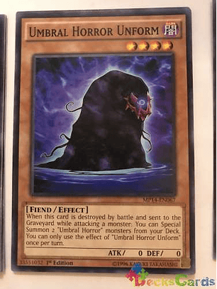 Umbral Horror Unform - mp14-en067 - Common 1st Edition