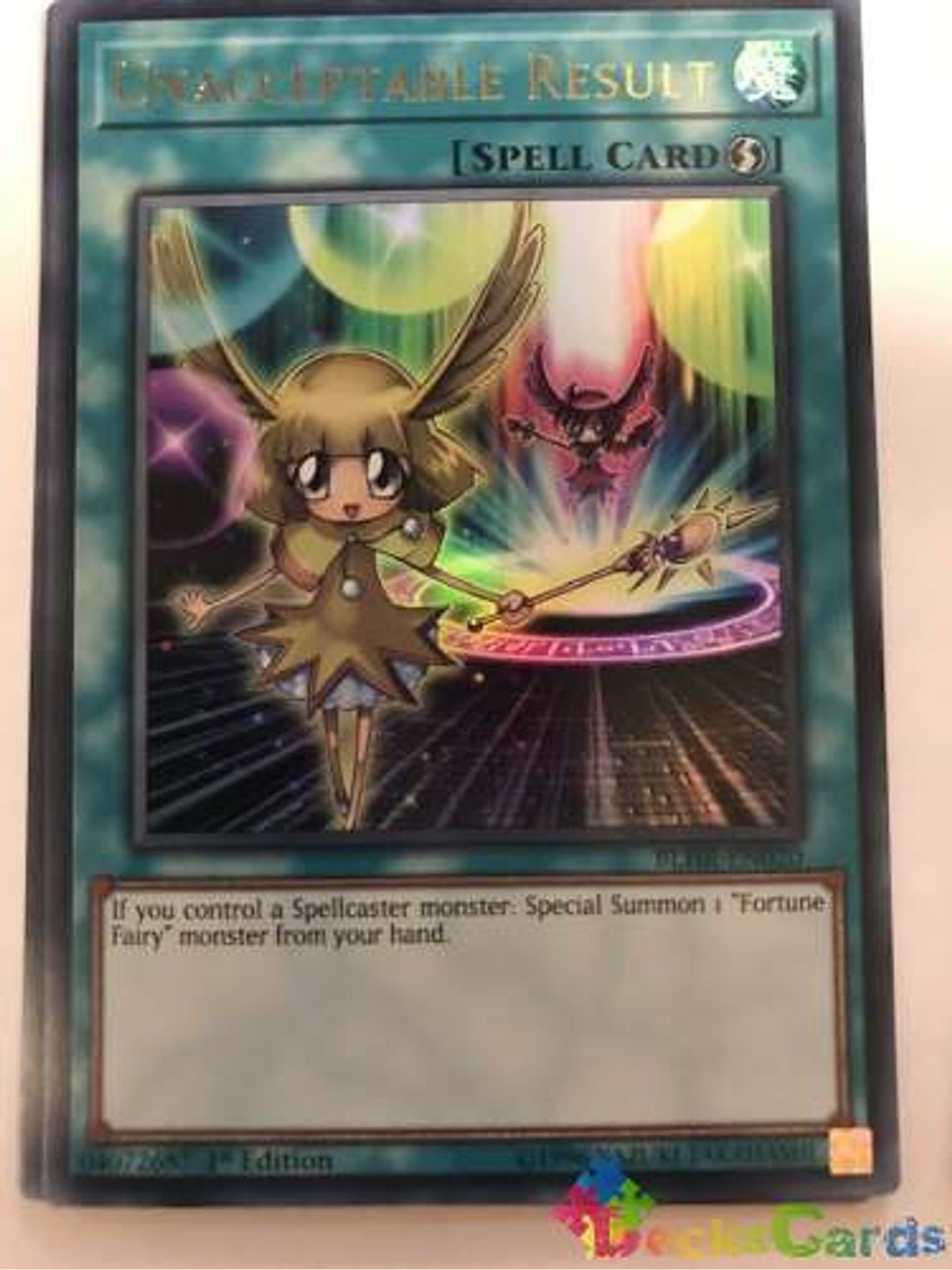 Unacceptable Result - blhr-en020 - Ultra Rare 1st Edition 1