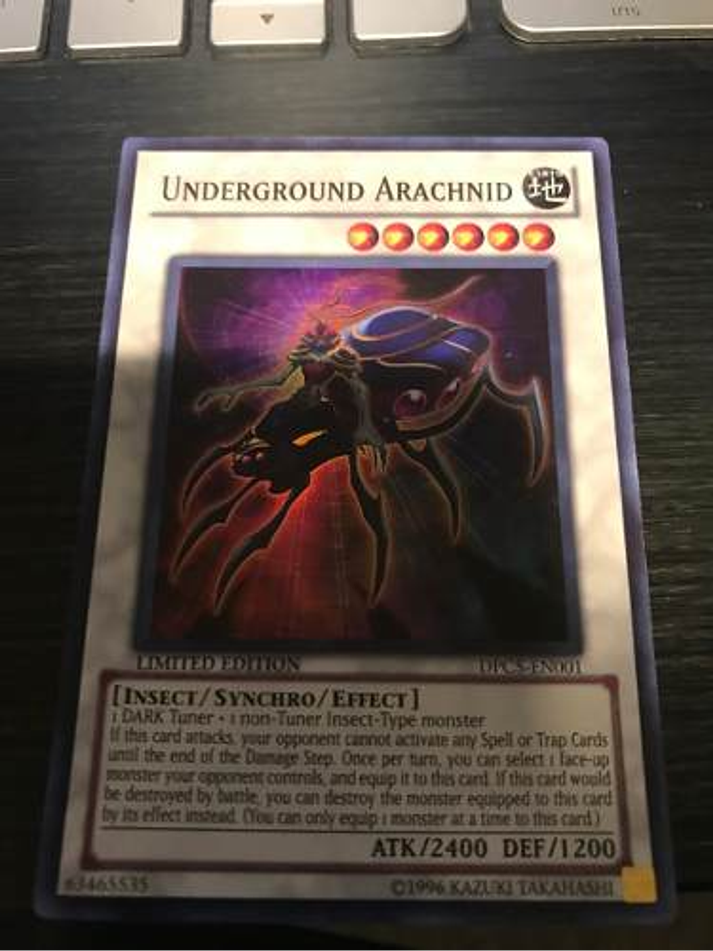 Underground Arachnid - dpc5-en001 - Super Rare 1