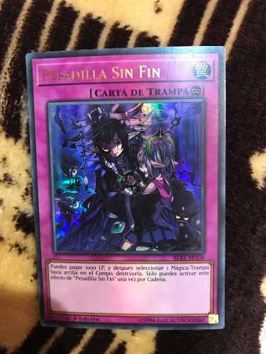 Yu-Gi-Oh! Karte „Unending Nightmare“ – Ultra Rare, 1. Auflage, Einzelkarte