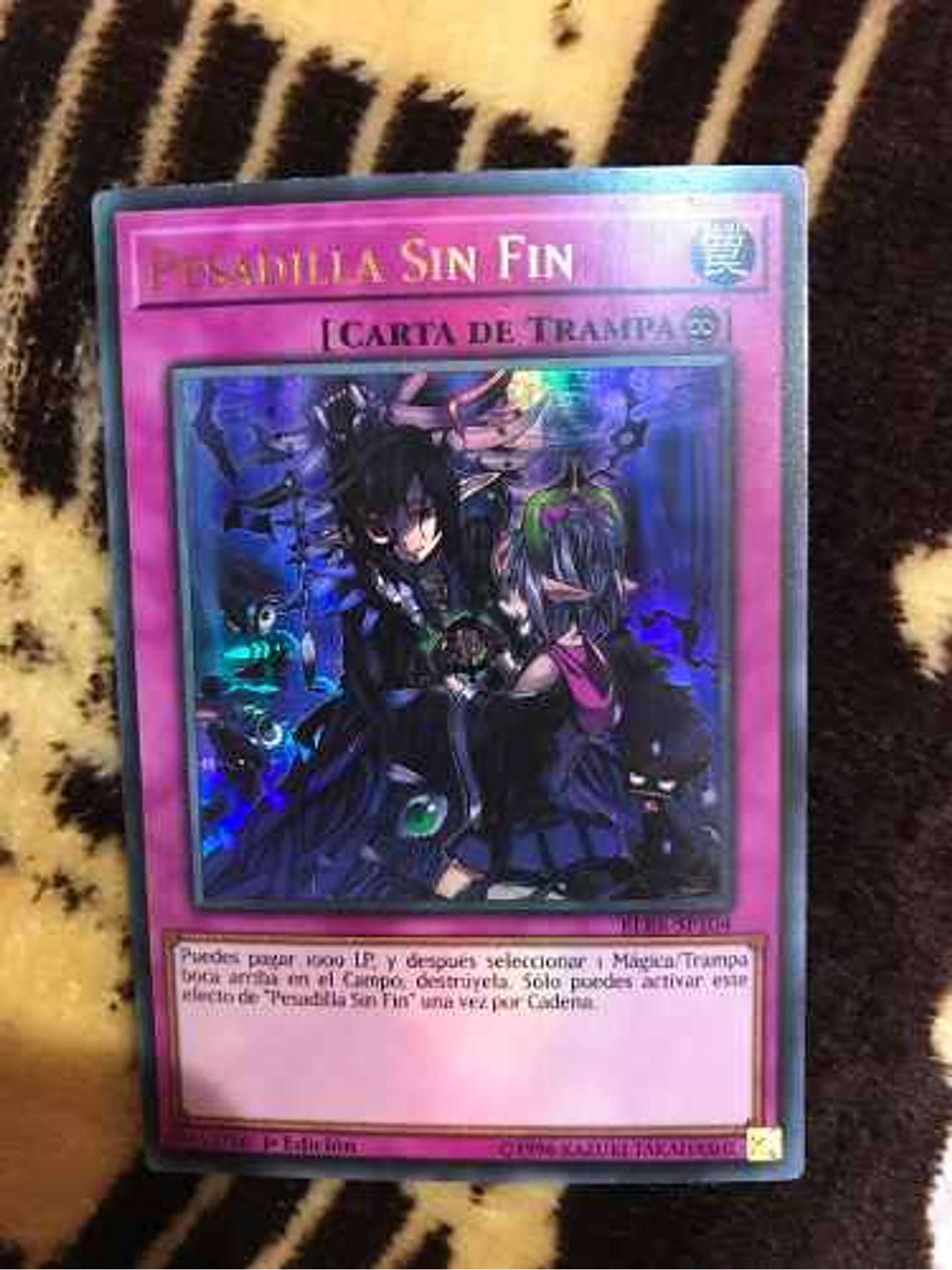 Unending Nightmare - Blrr-EN104 - Ultra Rare 1st Edition 1