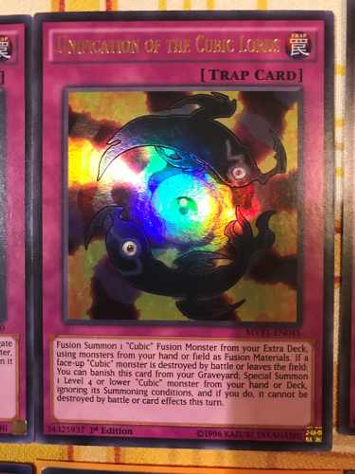 Unification Of The Cubic Lords - mvp1-en045 - Ultra Rare 1st Edition 1