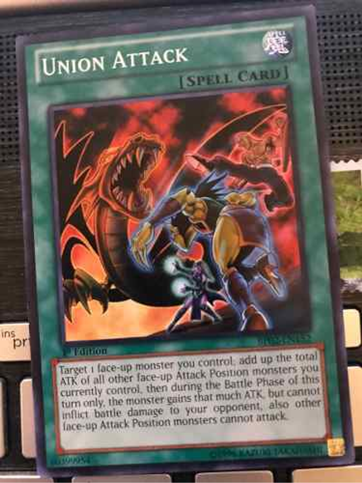 Union Attack - bp02-en152 - Common 1st Edition 1