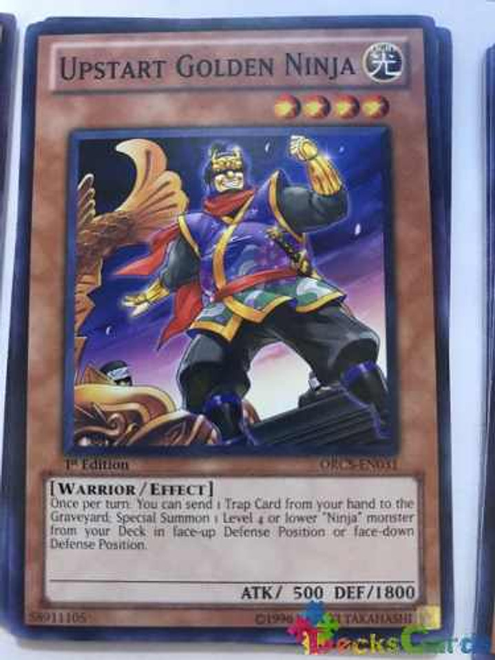 Upstart Golden Ninja - orcs-en031 - Common 1st Edition 1