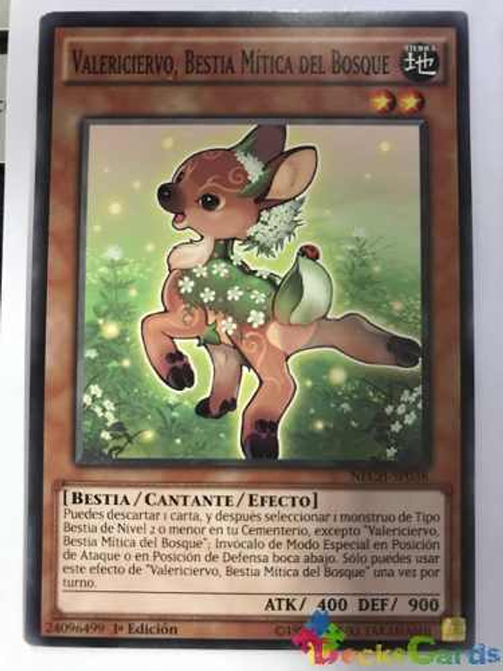 Valerifawn, Mystical Beast Of The Forest - nech-en038 - Common 1st Edition 1