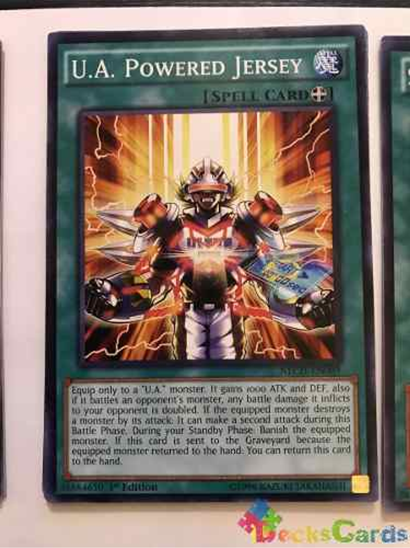 U.a. Powered Jersey - nech-en089 - Common 1st Edition 2