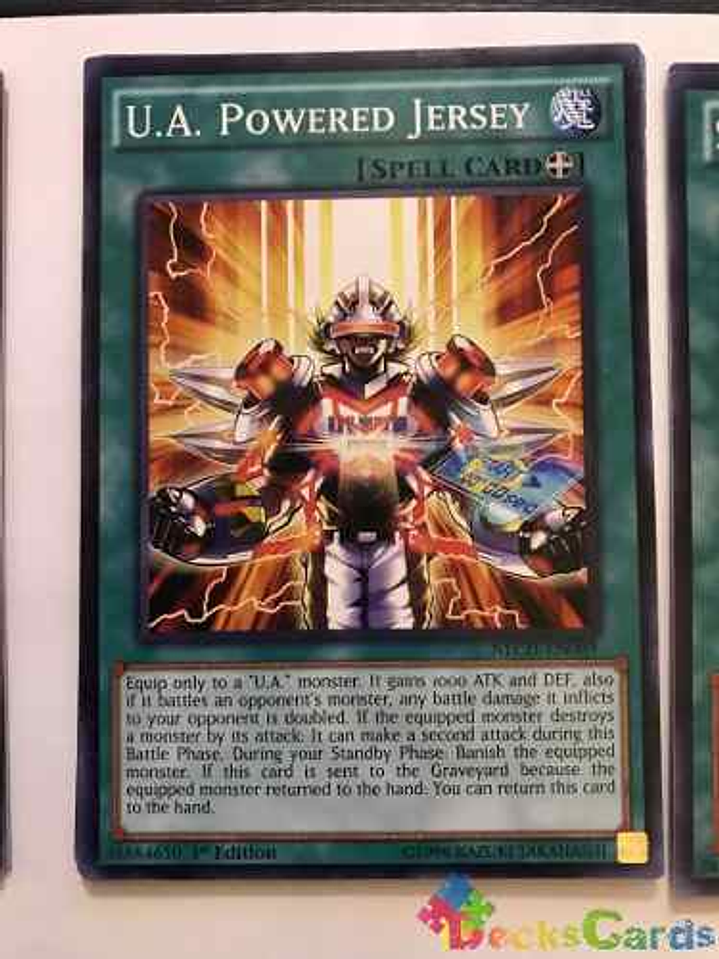 U.a. Powered Jersey - nech-en089 - Common 1st Edition 2