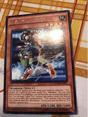 U.a. Midfielder - nech-en087 - Rare 1st Edition