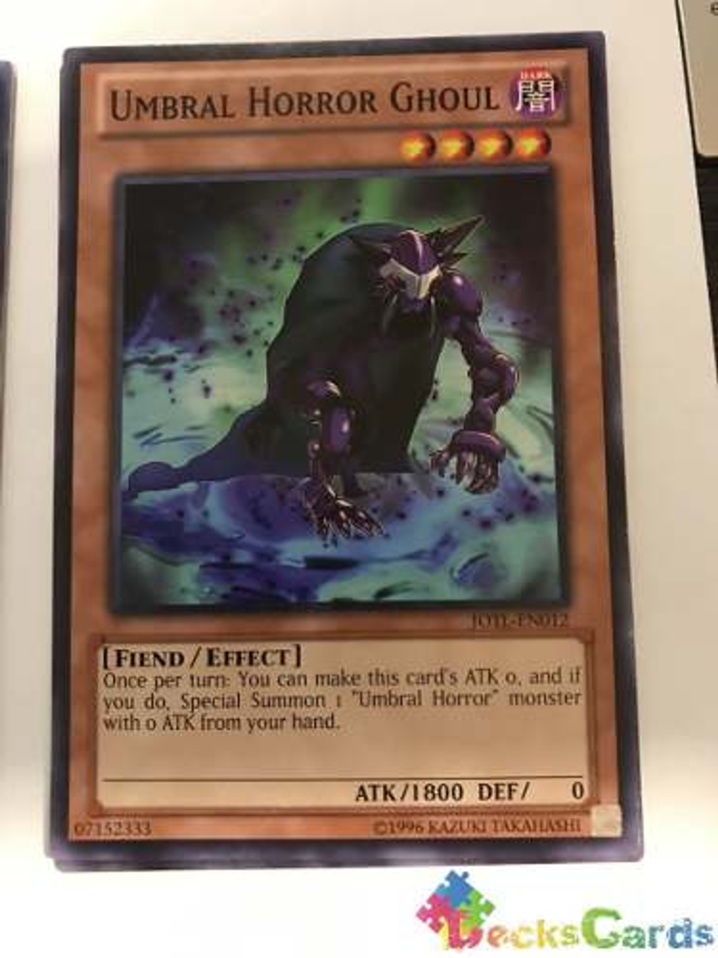 Umbral Horror Ghoul - jotl-en012 - Common Unlimited 2