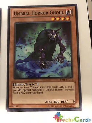 Umbral Horror Ghoul - jotl-en012 - Common Unlimited