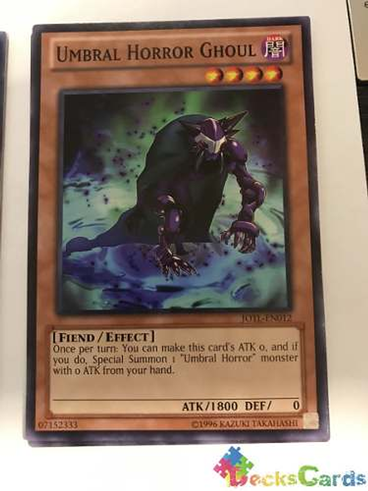 Umbral Horror Ghoul - jotl-en012 - Common Unlimited 2