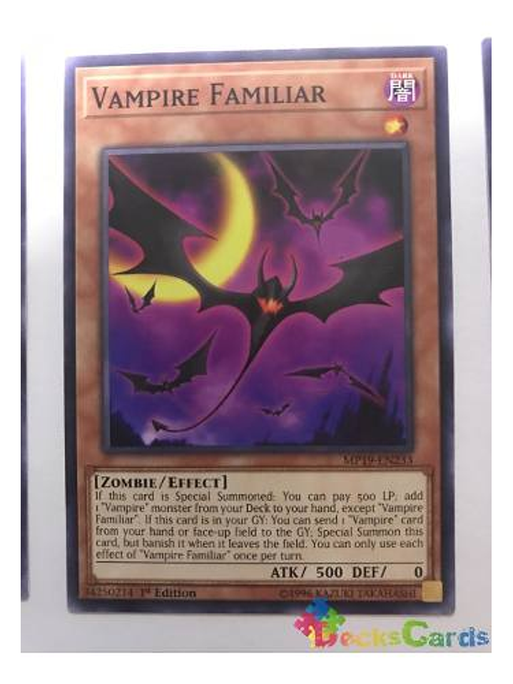 Vampire Familiar - mp19-en233 - Common 1st Edition 1