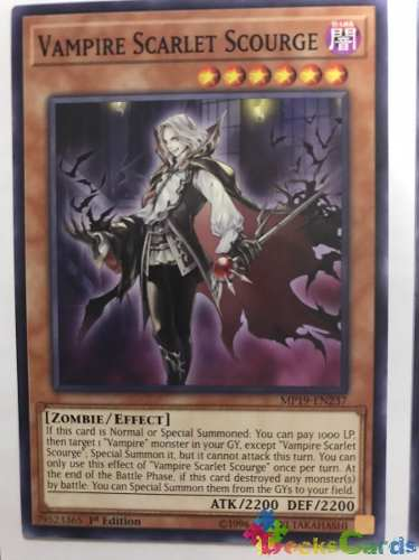 Vampire Scarlet Scourge - mp19-en237 - Common 1st Edition 1