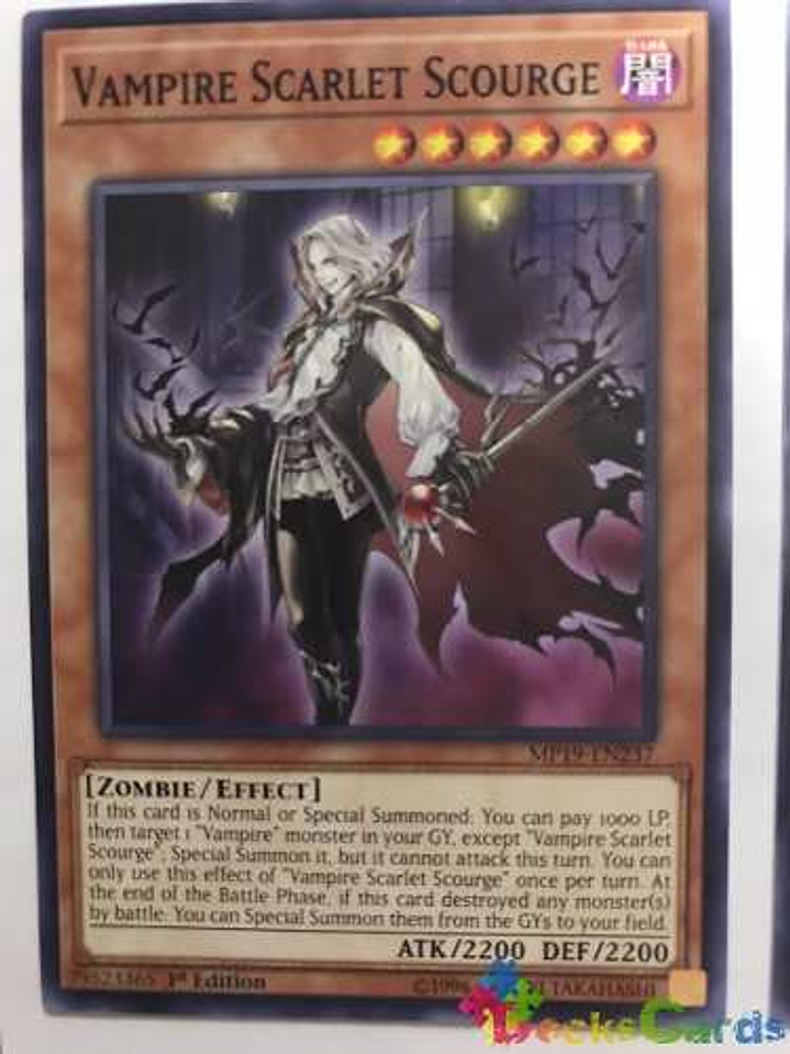 Vampire Scarlet Scourge - mp19-en237 - Common 1st Edition 1