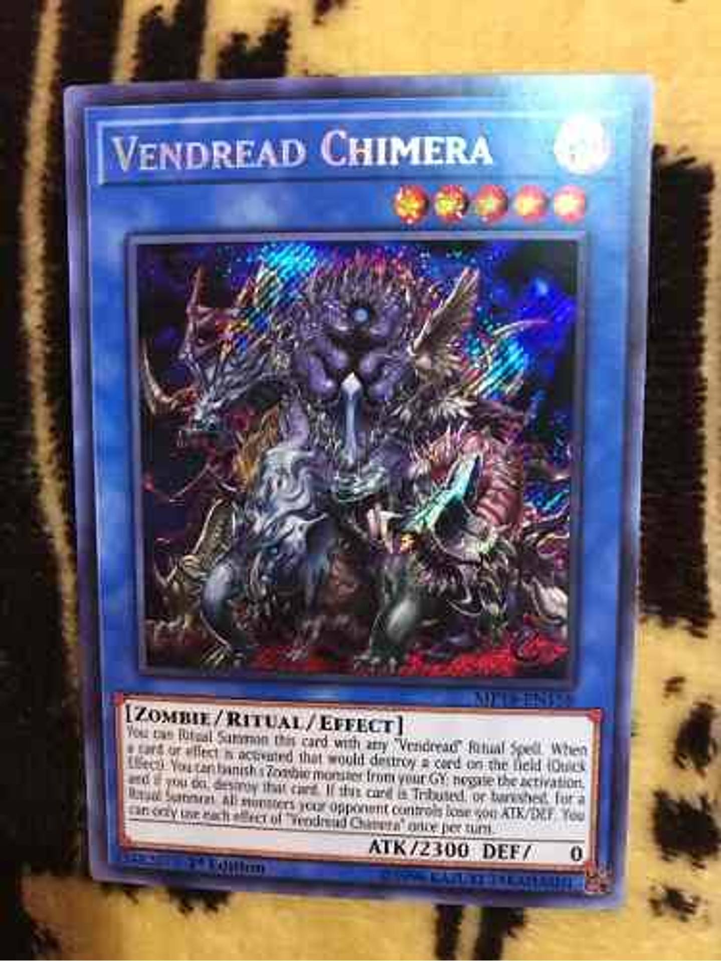 Vendread Chimera - Mp18-en158 - Secret Rare 1st Edition 1