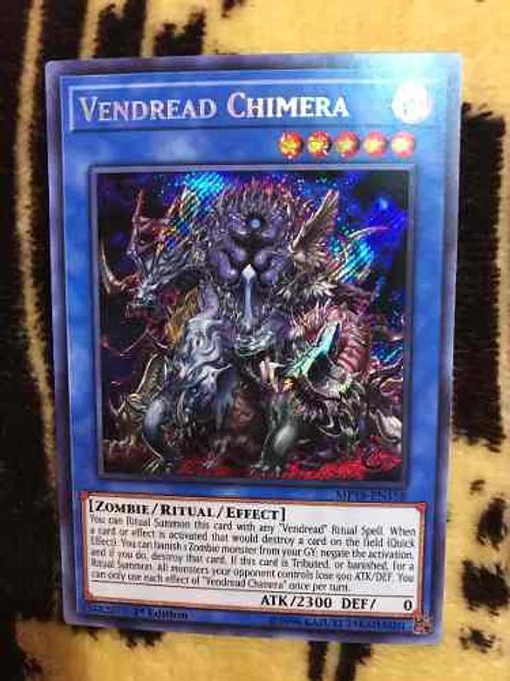 Vendread Chimera - Mp18-en158 - Secret Rare 1st Edition 1