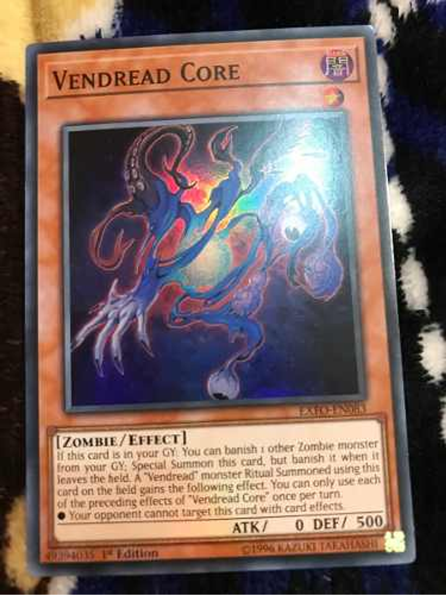 Vendread Core - exfo-en083 - Super Rare 1st Edition 1