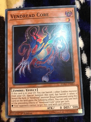 Vendread Core - exfo-en083 - Super Rare 1st Edition