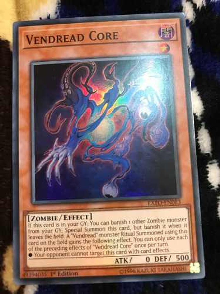 Vendread Core - exfo-en083 - Super Rare 1st Edition 1