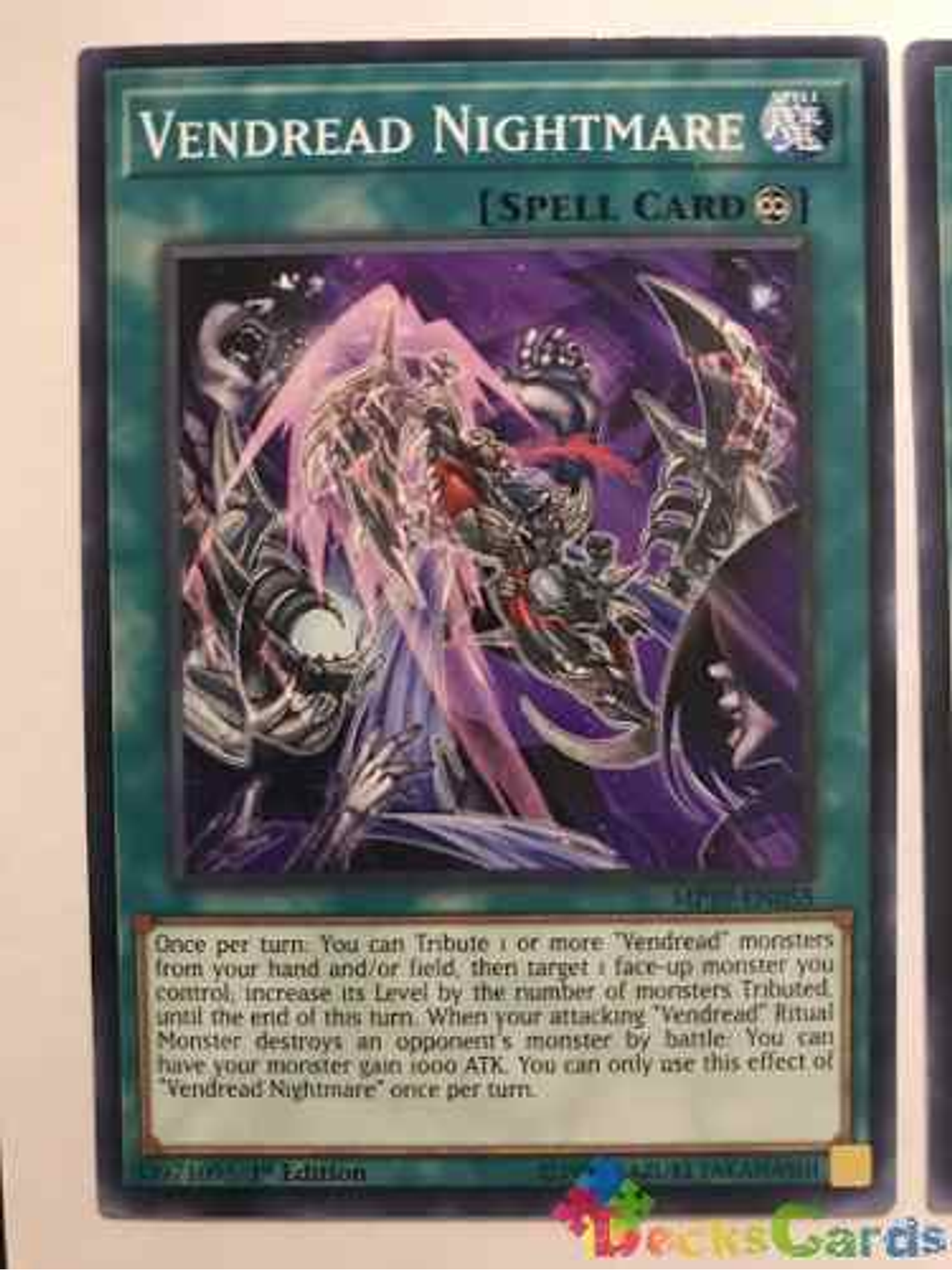 Vendread Nightmare - mp19-en058 - Common 1st Edition 1