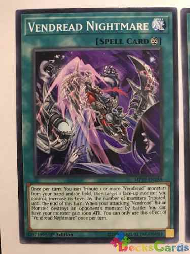 Vendread Nightmare - mp19-en058 - Common 1st Edition 1