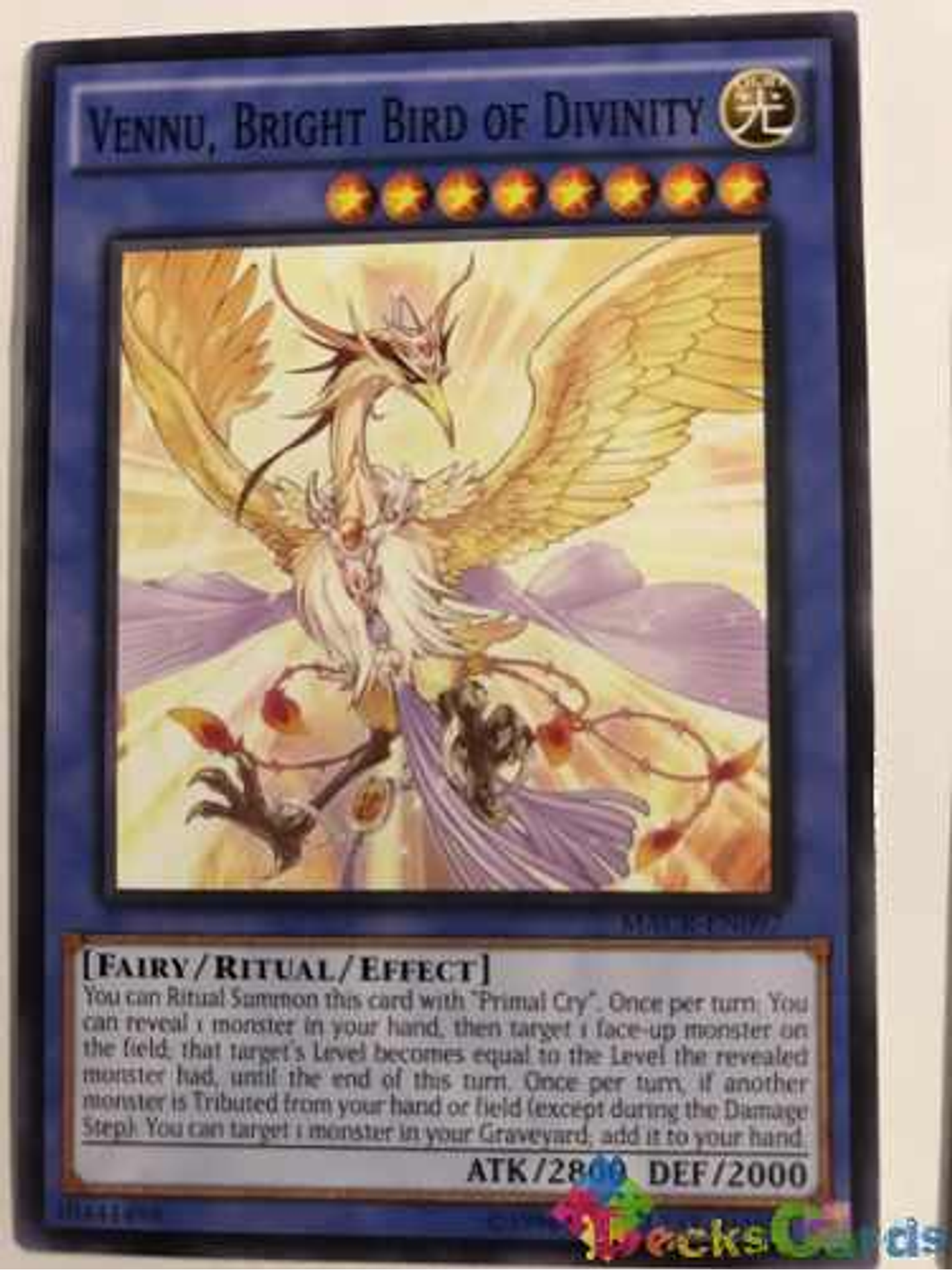 Vennu, Bright Bird Of Divinity - macr-en097 - Common Unlimit 1
