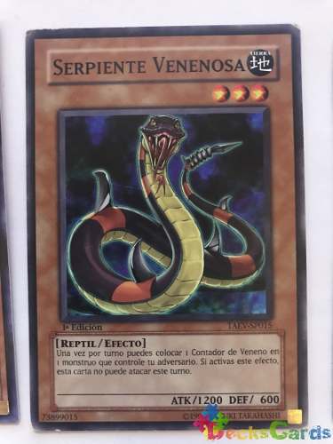 Venom Snake - taev-en015 - Common 1st Edition