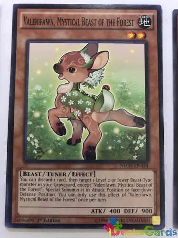Valerifawn, Mystical Beast Of The Forest - nech-en038 - Common 1st Edition 2