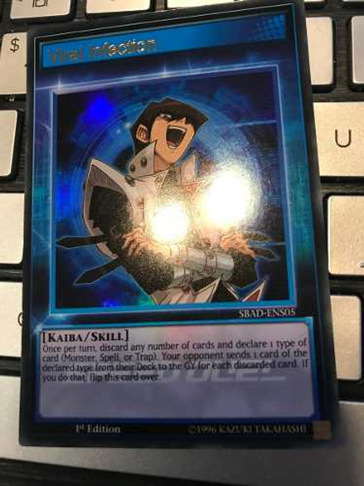 Viral Infection - sbad-ens05 - Ultra Rare 1st Edition (skill 1