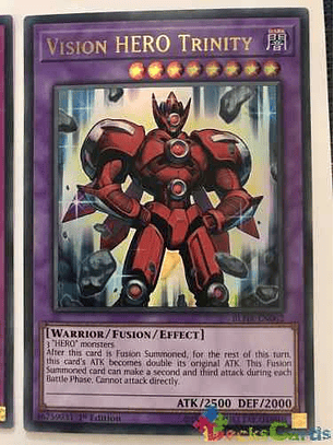 Vision Hero Trinity - blhr-en062 - Ultra Rare 1st Edition