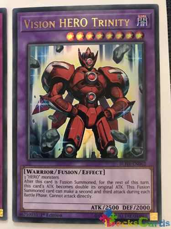 Vision Hero Trinity - blhr-en062 - Ultra Rare 1st Edition 1