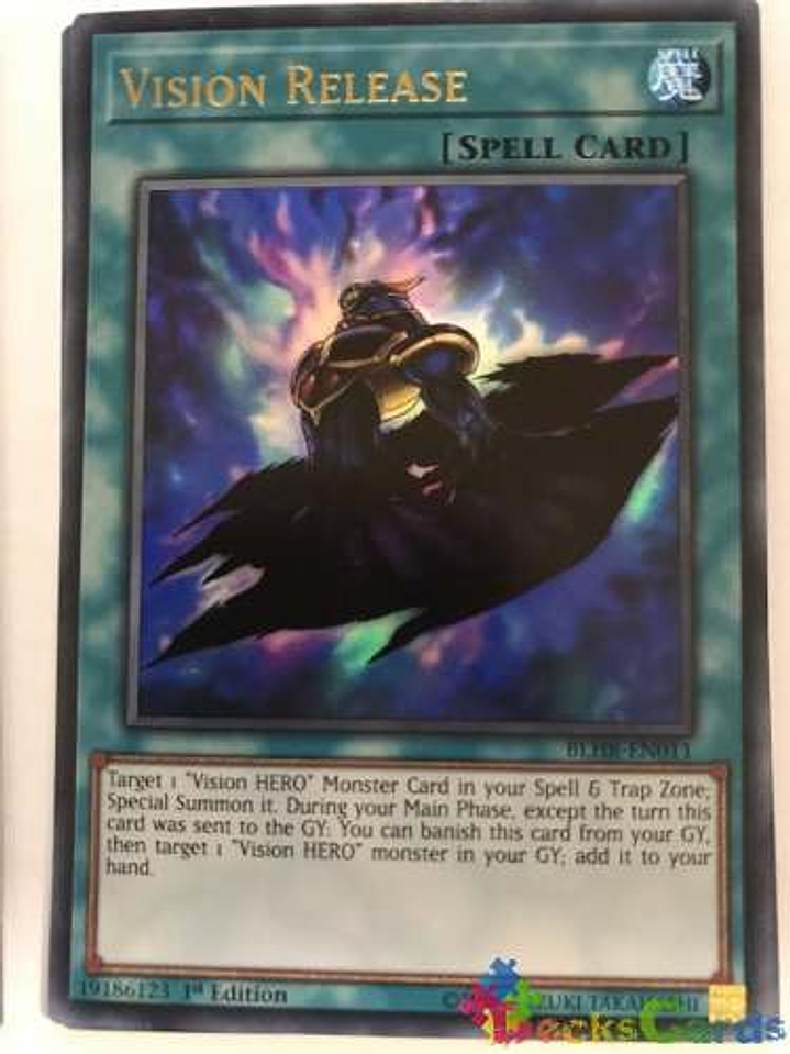 Vision Release - blhr-en011 - Ultra Rare 1st Edition 1