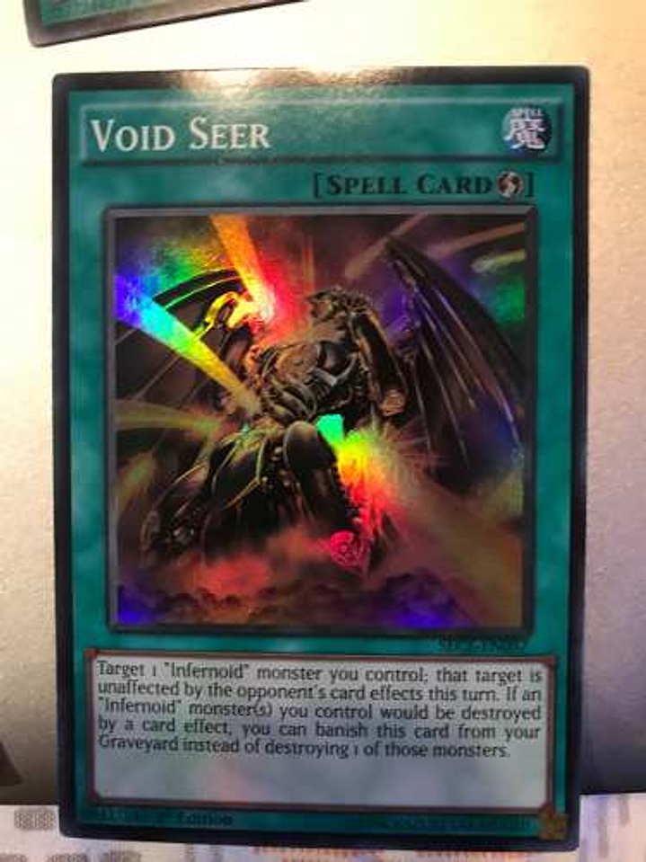 Void Seer - sece-en057 - Super Rare 1st Edition 1