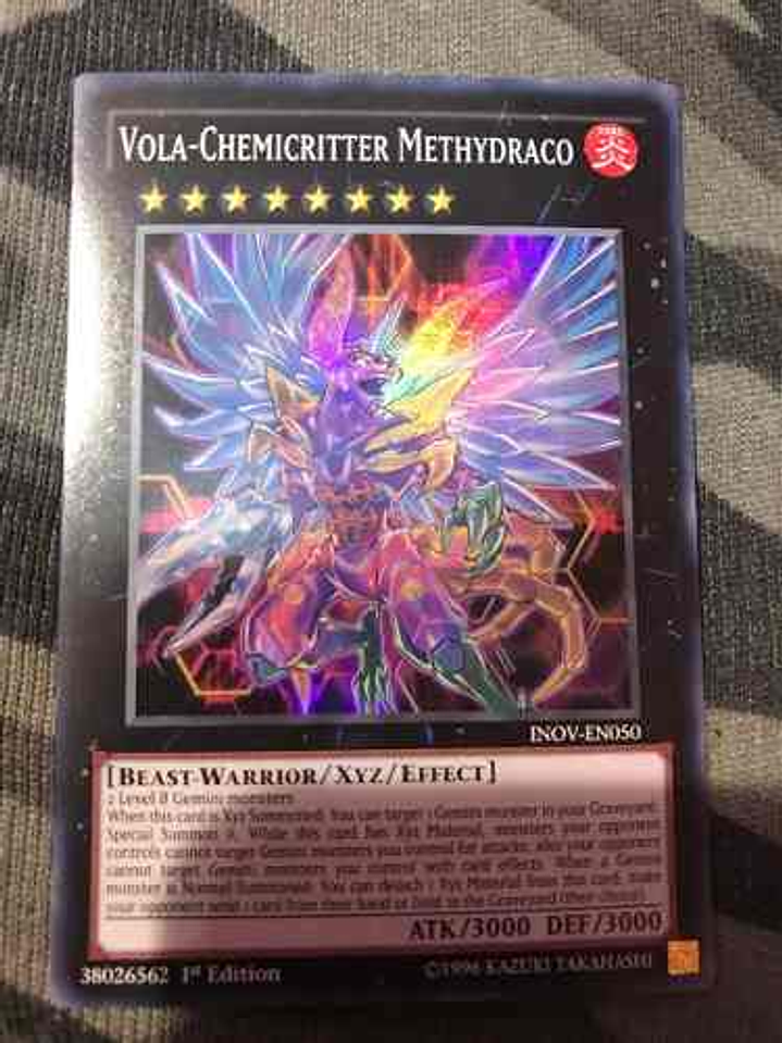 Vola-chemicritter Methydraco - inov-en050 - Super Rare 1st Edition 1