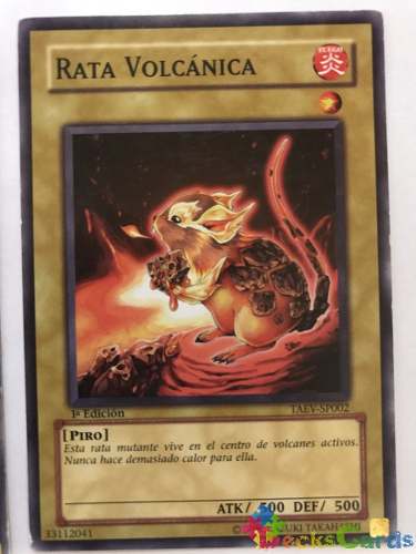 Volcanic Rat - taev-en002 - Common 1st Edition