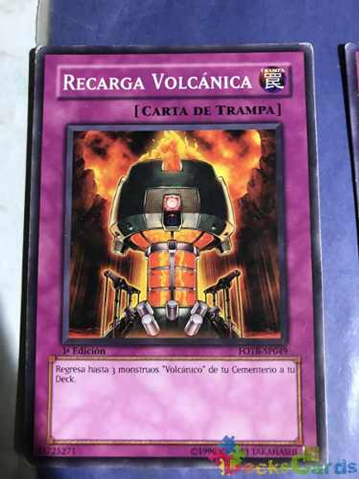 Volcanic Recharge - fotb-en049 - Common 1st Edition 1