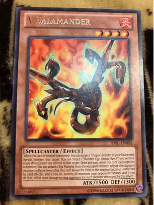 V Salamander - jotl-en002 - Rare 1st Edition