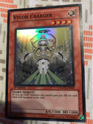 Vylon Charger - ha05-en017 - Super Rare 1st Edition