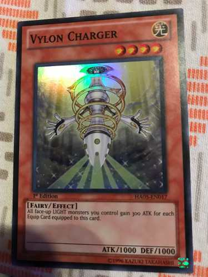 Vylon Charger - ha05-en017 - Super Rare 1st Edition 1