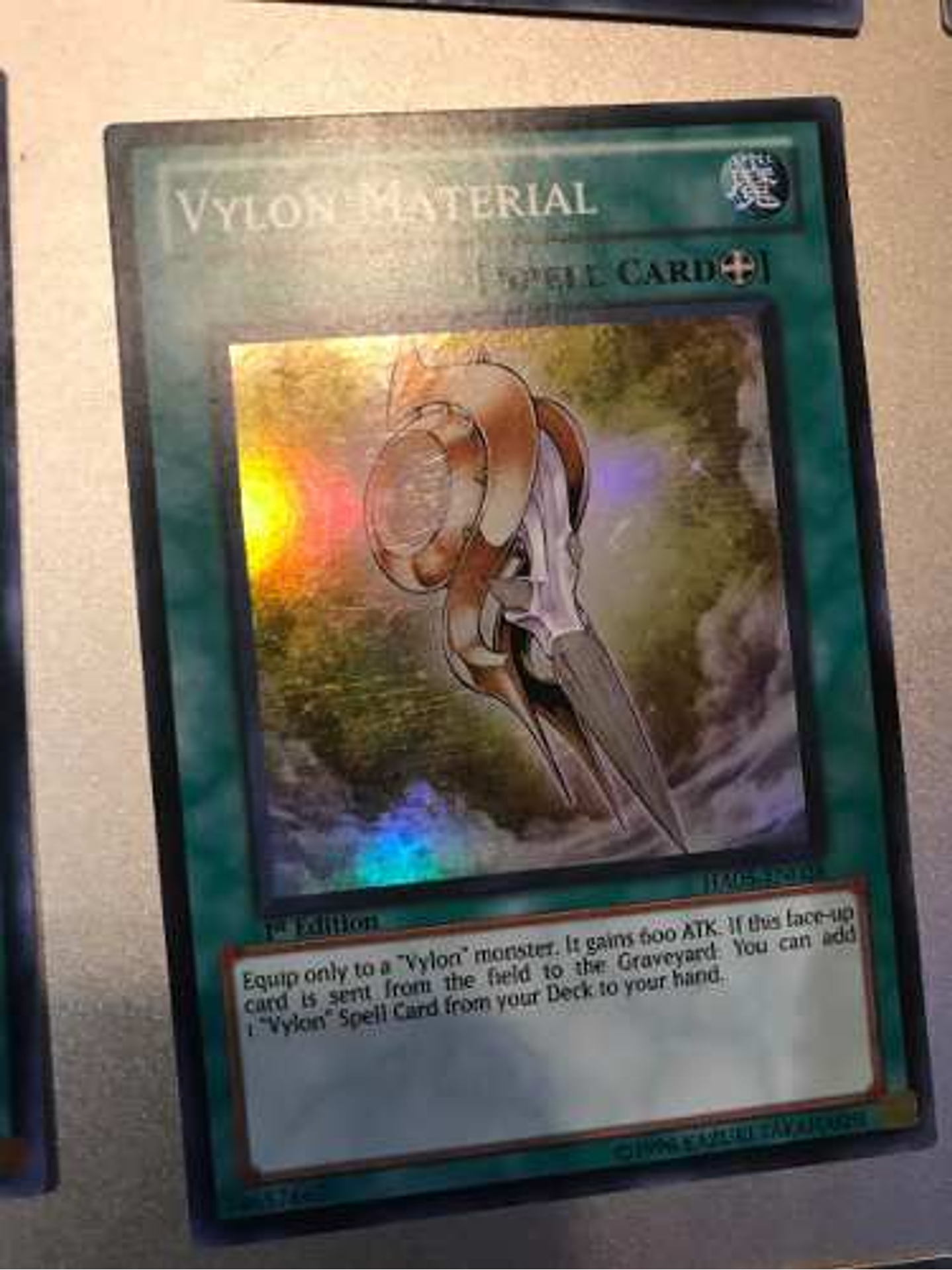 Vylon Material - ha05-en028 - Super Rare 1st Edition 1