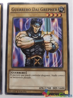 Warrior Dai Grepher - ys14-en006 - Common 1st Edition
