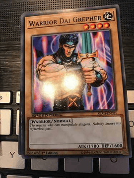Warrior Dai Grepher - sbad-en035 - Common 1st Edition